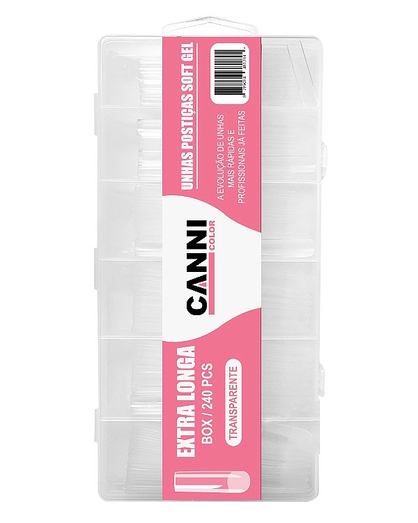 Postiça Bailarina Soft Gel - Extra longa c/240