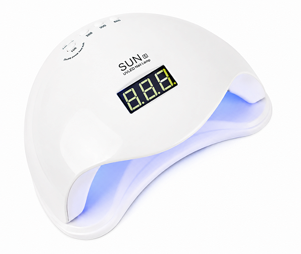 Cabine Sun Led/uv Sun5 Bivolt Unhas Profissional Seca Gel Cor branca 110V/220V