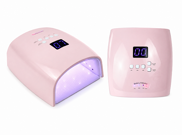 Cabine Portatil S10 Uv Sem Fio Recarregável 33 Leds 66w