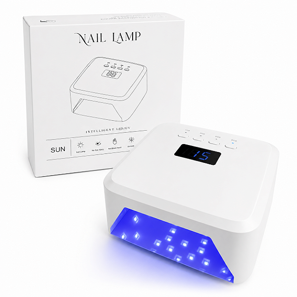 cabine portátil sun nail lamp 120w 30 leds bivolt