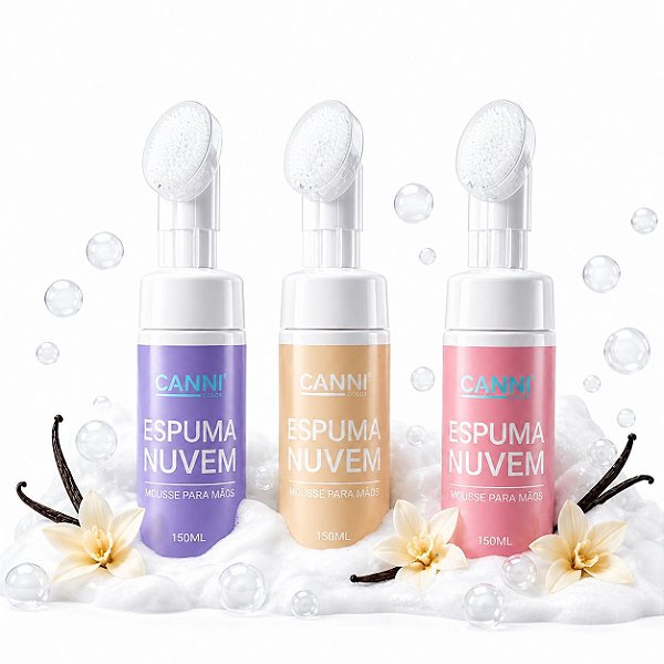 Espuma Nuvem CANNI – Toque Macio, Fragrância Inesquecível