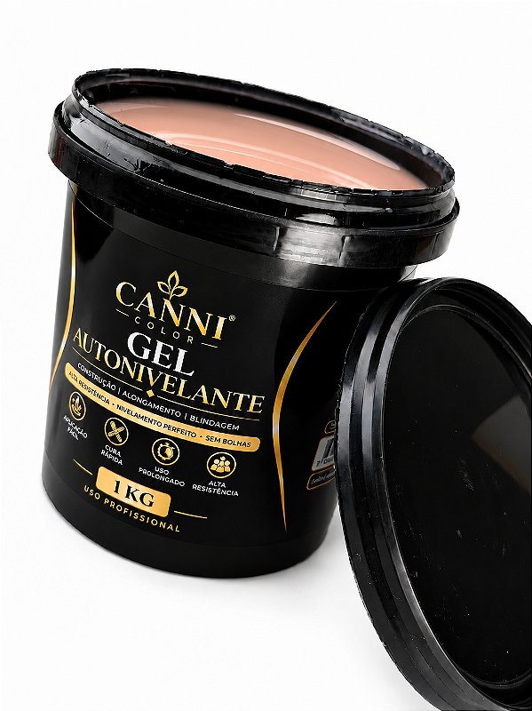 gel construtor 1kg nude autonivelante potão
