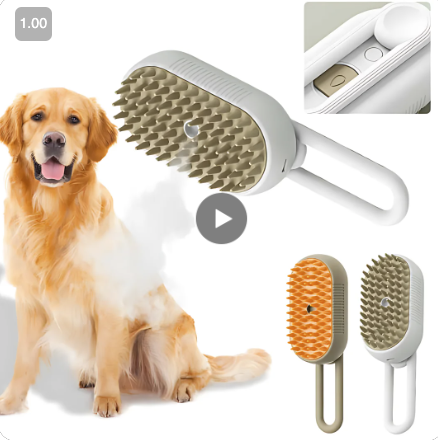 Escova elétrica para cães e gatos