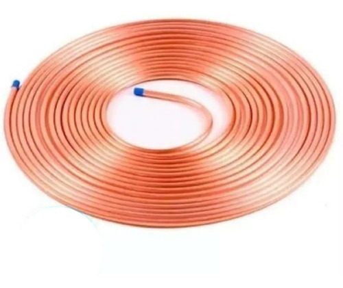 7 Metros Cano Cobre 3/8 + 4 Tubos Esponjosos (polipex) 3/8