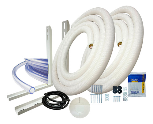 Kit Instalação Do Ar Split Inverter 12000btus Springer Midea