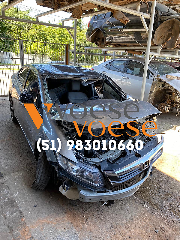 SUCATA HONDA CIVIC LXR 2.0 16V 155CV 2014 AUTOMATICO