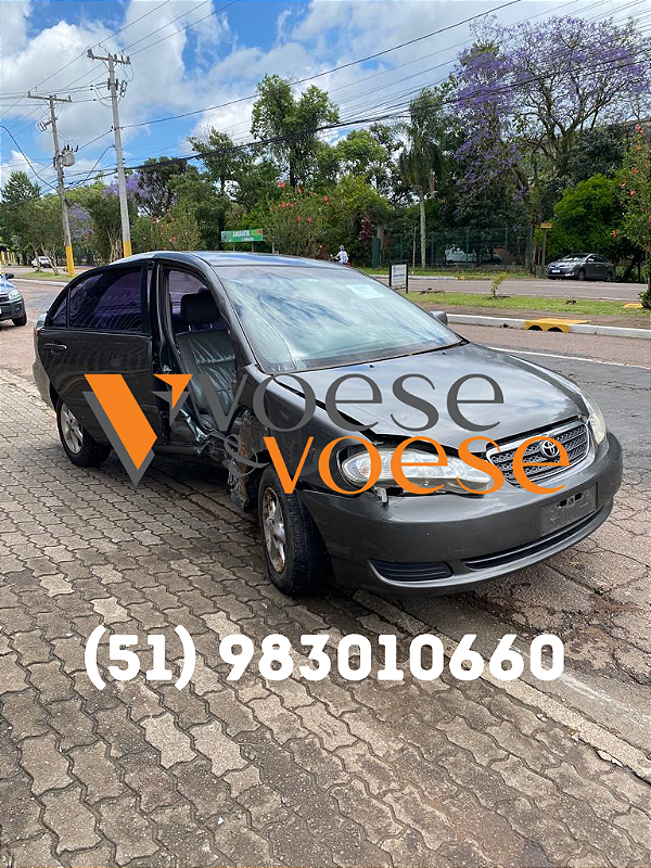 SUCATA TOYOTA COROLLA XLI 1.6 16V 110CV 2007 AUTOMATICO