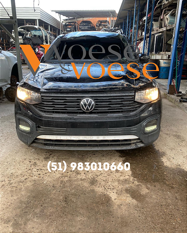 SUCATA VOLKSWAGEN T-CROSS TSI 1.0 12V 128CV 2022 AUTOMATICO