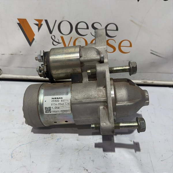 MOTOR ARRANQUE NISSAN KICKS 1.6 16V 2018 CODIGO NISSAN 23300EE01E