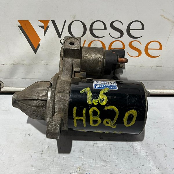 MOTOR ARRANQUE HYUNDAI HB20 VELOSTER 1.6 2015 CODIGO HYUNDAI 361002B110