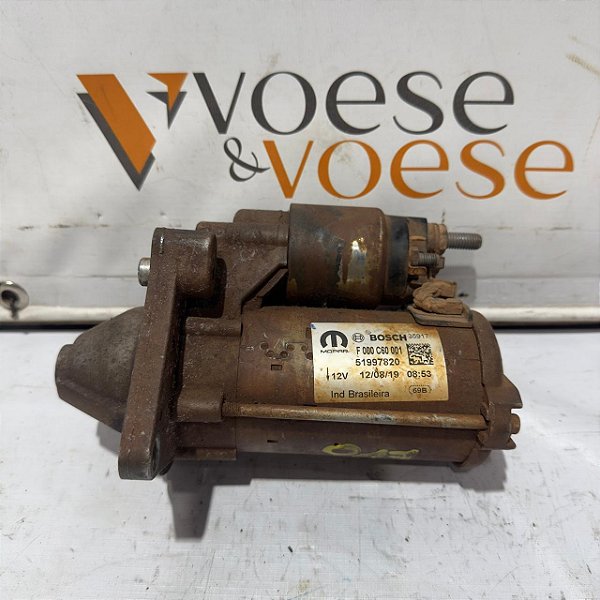 MOTOR ARRANQUE FIAT STRADA FIORINO UNO 1.4 EVO 2018 CODIGO FIAT 51997820