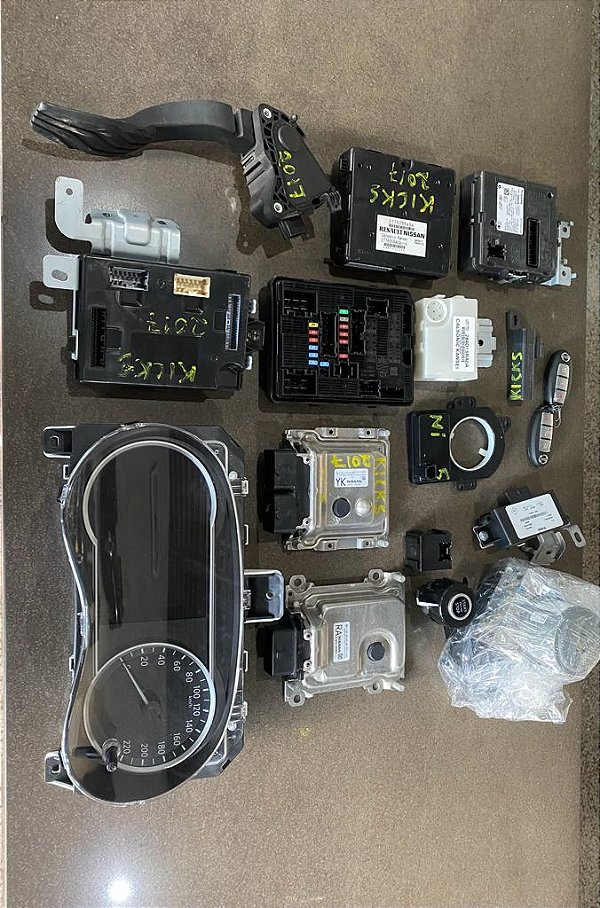 KIT CODE MÓDULO NISSAN KICKS SL 1.6 16V 2018 AUTOMATICO START STOP
