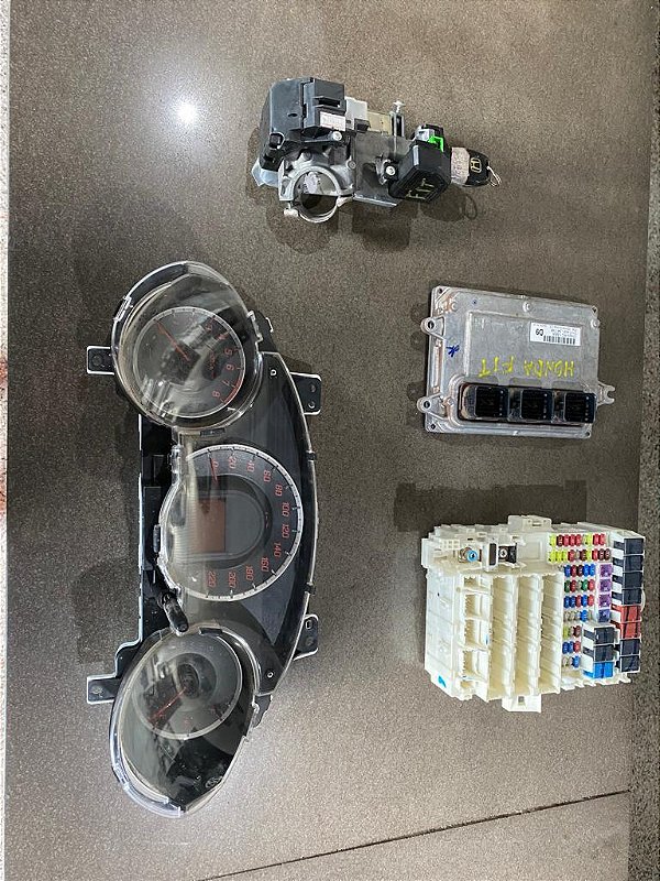 KIT CODE MÓDULO HONDA FIT EX 1.5 16V 2013 AUTOMATICO