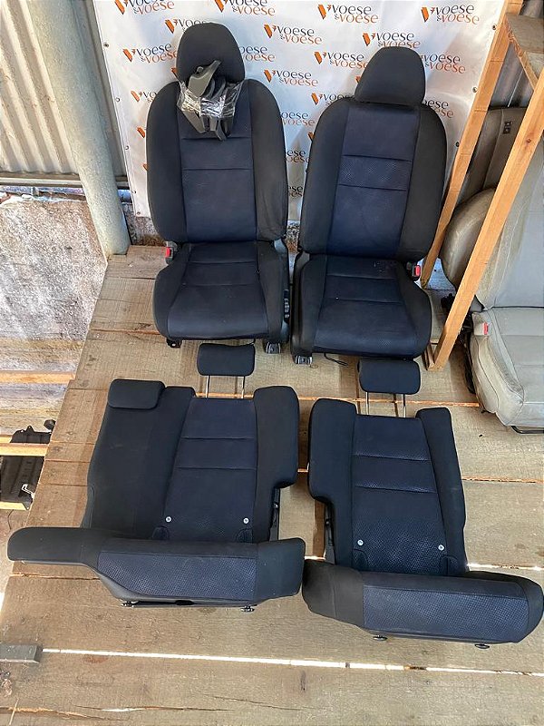 BANCOS HONDA FIT 2012 MODELO TECIDO