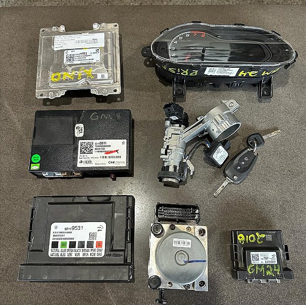 KIT CODE MÓDULO CHEVROLET PRISMA LTZ 1.4 8V 2019 AUTOMATICO