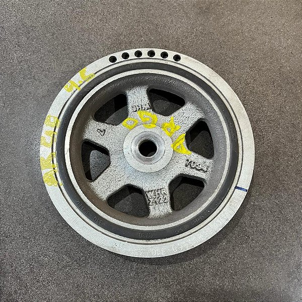 POLIA VIRABREQUIM FIAT ARGO CRONOS 1.3 8V 2022