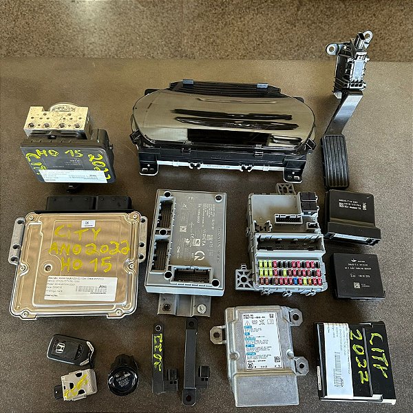 KIT CODE MÓDULO HONDA CITY EXL SEDAN 1.5 16V 2022 AUTOMATICO START STOP