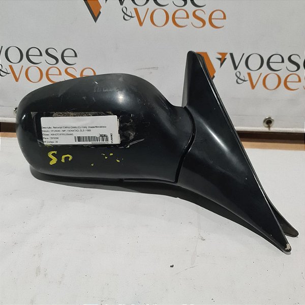 RETROVISOR DIREITO ELÉTRICO HYUNDAI SONATA 1995