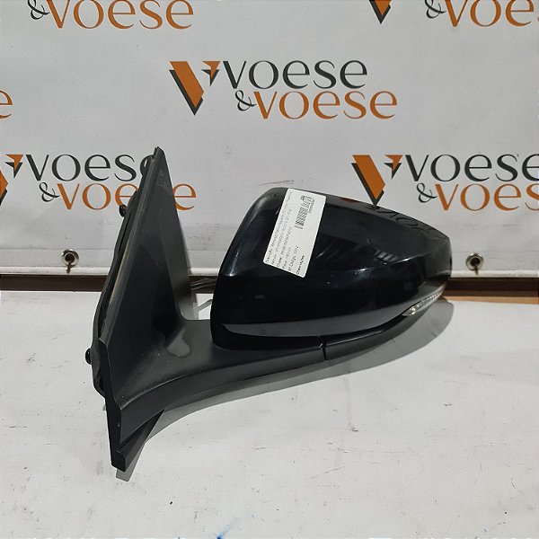 RETROVISOR ESQUERDO ELÉTRICO VOLKSWAGEN POLO VIRTUS 2019 ( MODELO COM PISCA )