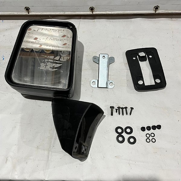 RETROVISOR ESQUERDO MANUAL FORD F1000 1987 A 1991