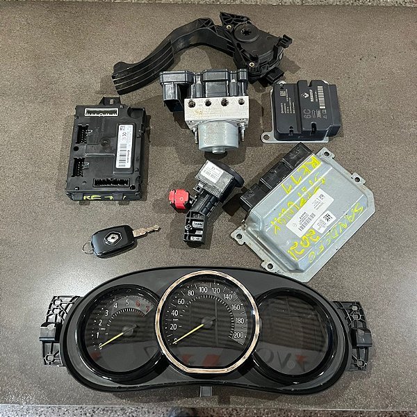 KIT CODE MÓDULO RENAULT SANDERO STEPWAY 1.6 16V 2022 MANUAL