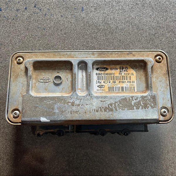 MÓDULO INJEÇÃO FORD FIESTA 1.0 2008 CODIGO FORD 6S6512A650FC