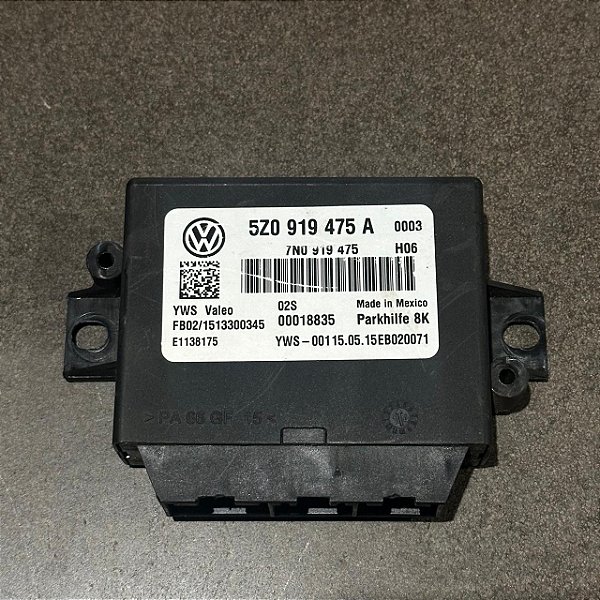 MÓDULO ESTACIONAMENTO VOLKSWAGEN FOX CODIGO VOLKSWAGEN 5Z0919475A