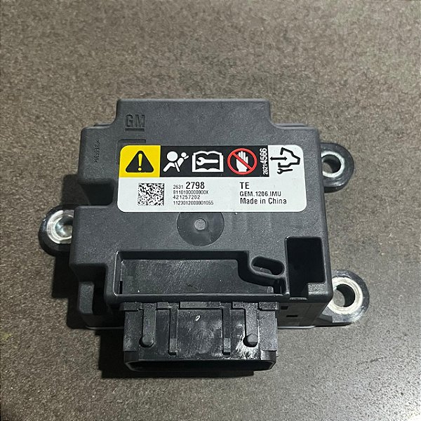 MÓDULO AIRBAG CHEVROLET ONIX PLUS 2024 CODIGO GM 26312798 ( MÓDULO ACIONADO )