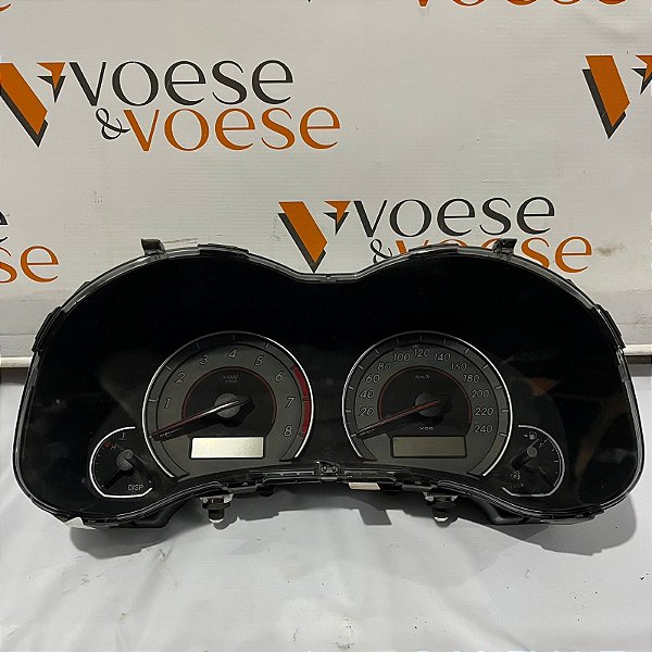 PAINEL INSTRUMENTOS TOYOTA COROLLA XEI 2.0 16V 2011 AUTOMATICO CODIGO TOYOTA A2C53277949