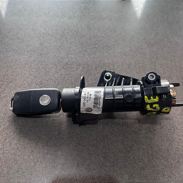 CILINDRO IGNIÇÃO VOLKSWAGEN GOL VOYAGE 2010 COM CHAVE CODIGO VOLKSWAGEN 5Z0905851A