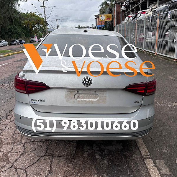 SUCATA VOLKSWAGEN VIRTUS MSI 1.6 16V 117CV 2020 MANUAL