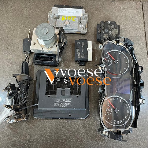 KIT CODE MÓDULO VOLKSWAGEN VIRTUS MSI 1.6 16V 2020 MANUAL OBS ( VESTÍGIOS DE ENCHENTE E AVARIAS PAINEL INSTRUMENTO )