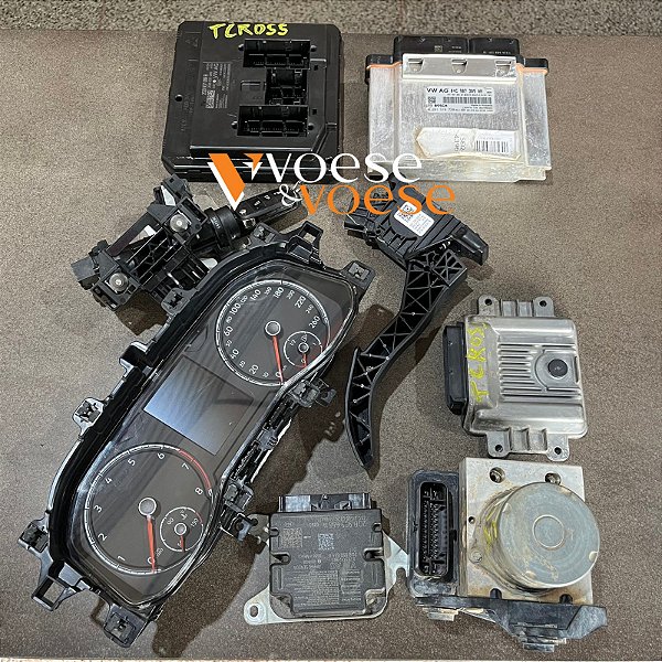 KIT CODE MÓDULO VOLKSWAGEN T-CROSS SENSE TSI 1.0 2020 AUTOMATICO