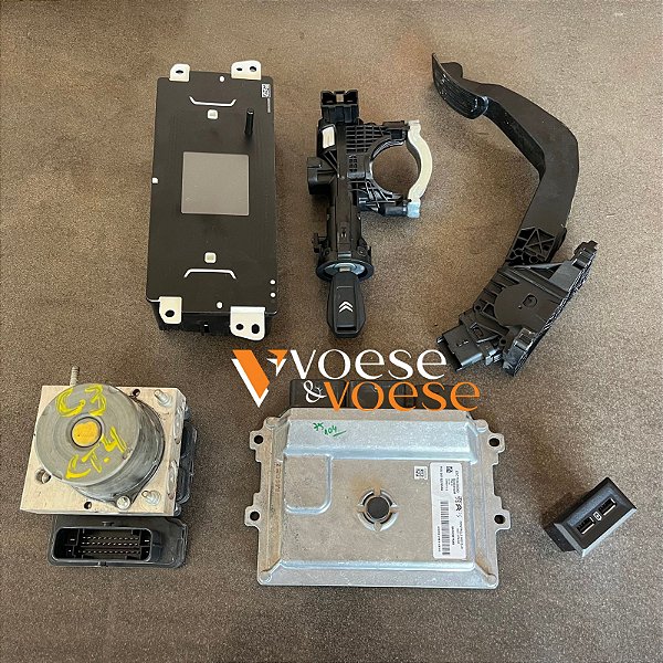 KIT CODE MÓDULO CITROEN C3 FIRST EDITION 1.6 16V 2023 AUTOMATICO