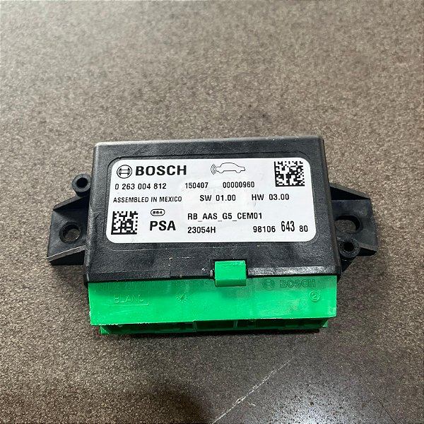 MÓDULO ESTACIONAMENTO PEUGEOT 308 2016 CODIGO PEUGEOT 0263004812