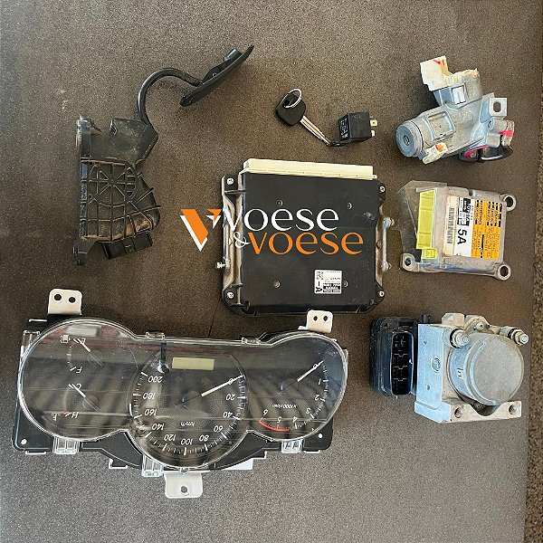KIT CODE MÓDULO TOYOTA HILUX CS 4X4 3.0 DIESEL 2015 CAB SIMPLES MANUAL