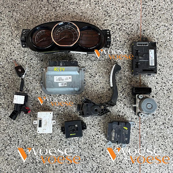 KIT CODE MÓDULO RENAULT DUSTER OROCH 1.6 16V 115CV 2016 MANUAL