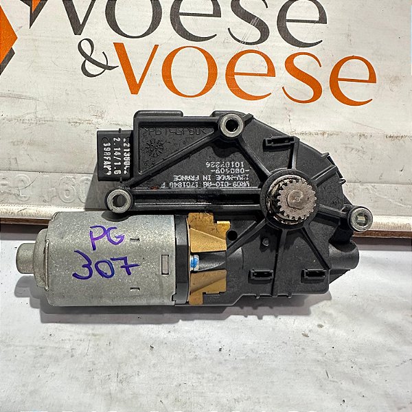MOTOR TETO SOLAR PEUGEOT 307 2010 CODIGO PEUGEOT WR09010AG ( DETALHE NO PLUG )