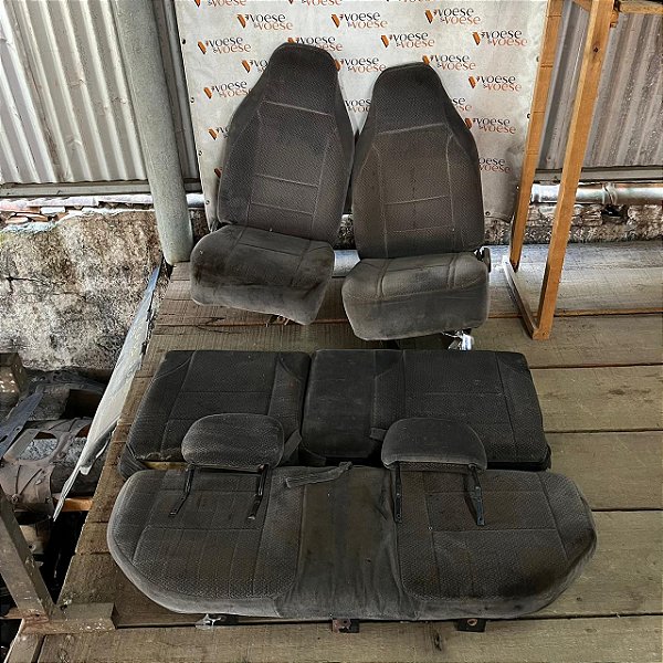 BANCOS FORD RANGER CAB DUPLA 1998 TECIDO