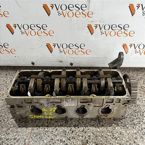 CABEÇOTE MOTOR RENAULT LOGAN SANDERO K7M 1.6 8V 2016 CODIGO RENAULT 7701468858 (ALTURA 113MM)