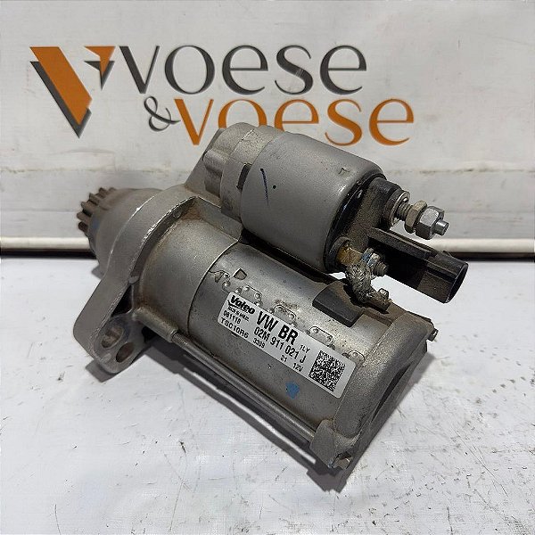 MOTOR ARRANQUE VOLKSWAGEN POLO VIRTUS TSI 1.0 2020 CODIGO VOLKSWAGEN 02M911021J