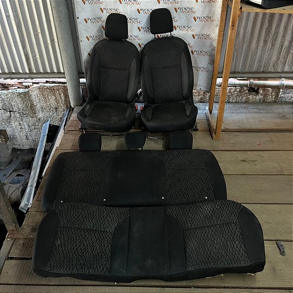 BANCOS RENAULT DUSTER OROCH 2020 TECIDO (AVARIA ESPONJA LATERAIS DO BANCO)