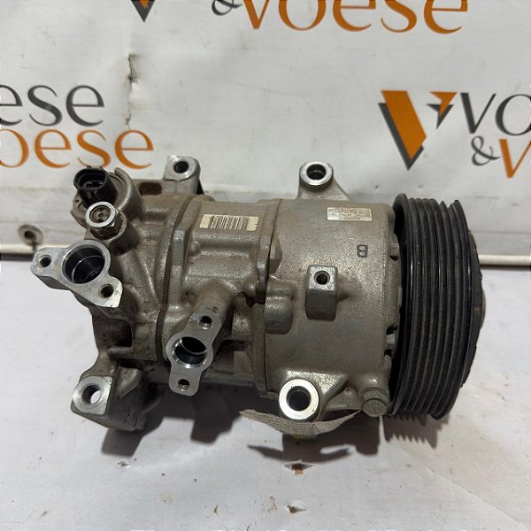 COMPRESSOR AC TOYOTA COROLLA 1.8 2018 DENSO 4472500351 OBS ( POLIA DANIFICADA )
