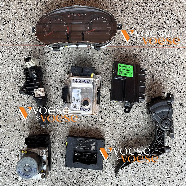 KIT CODE MÓDULO VOLKSWAGEN SAVEIRO ROBUST 1.6 8V 104CV 2019 MANUAL