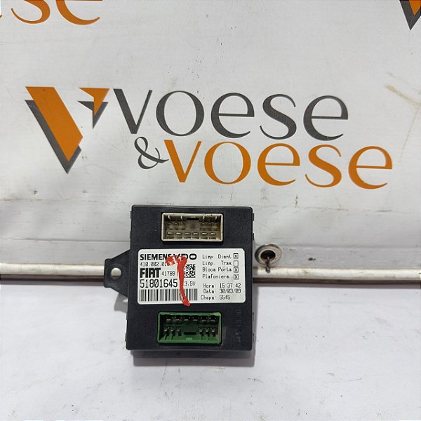 MÓDULO LIMPADOR PARA-BRISA FIAT PALIO SIENA STRADA CODIGO FIAT 51801645 410002018