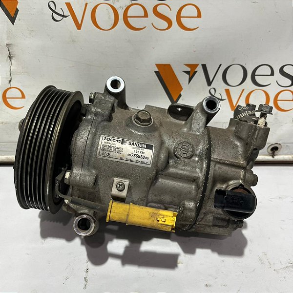 COMPRESSOR AC PEUGEOT 208 2008 2017 SANDEN 9678656080