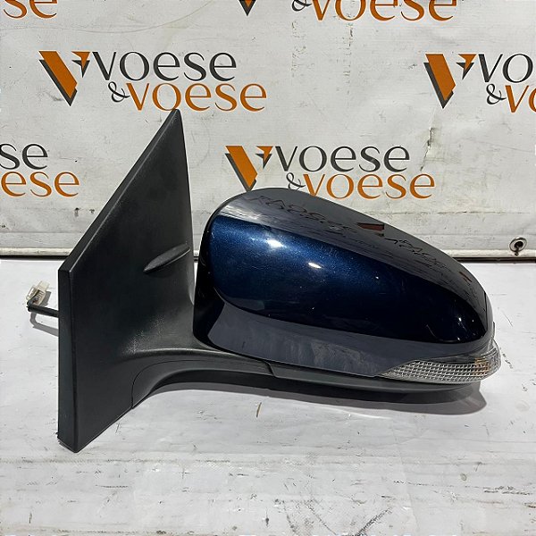 RETROVISOR ESQUERDO ELÉTRICO TOYOTA COROLLA XEI 2017 ( MODELO COM PISCA / REBATÍVEL )