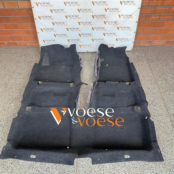 CARPETE ASSOALHO TOYOTA COROLLA XEI 2017 COR PRETO