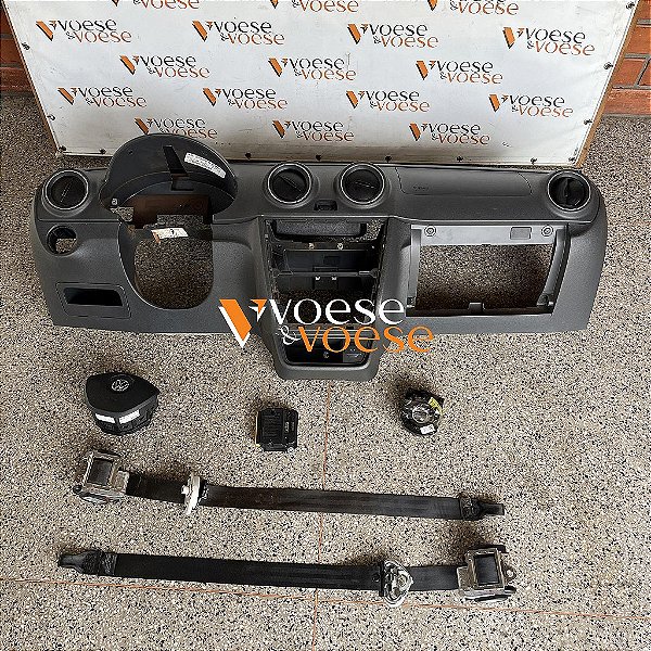 DUPLICADO - KIT AIRBAG VOLKSWAGEN SAVEIRO ROBUST 2019 (USADO)