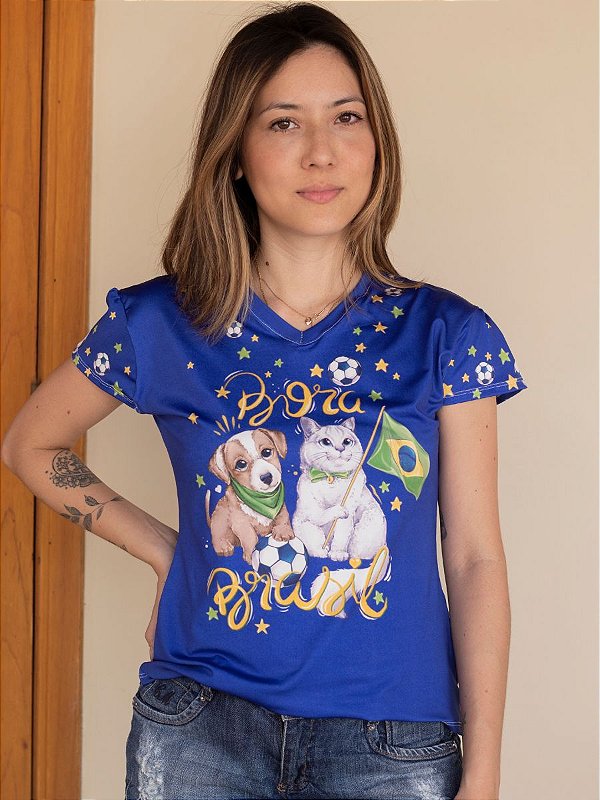 Blusa Bora Brasil